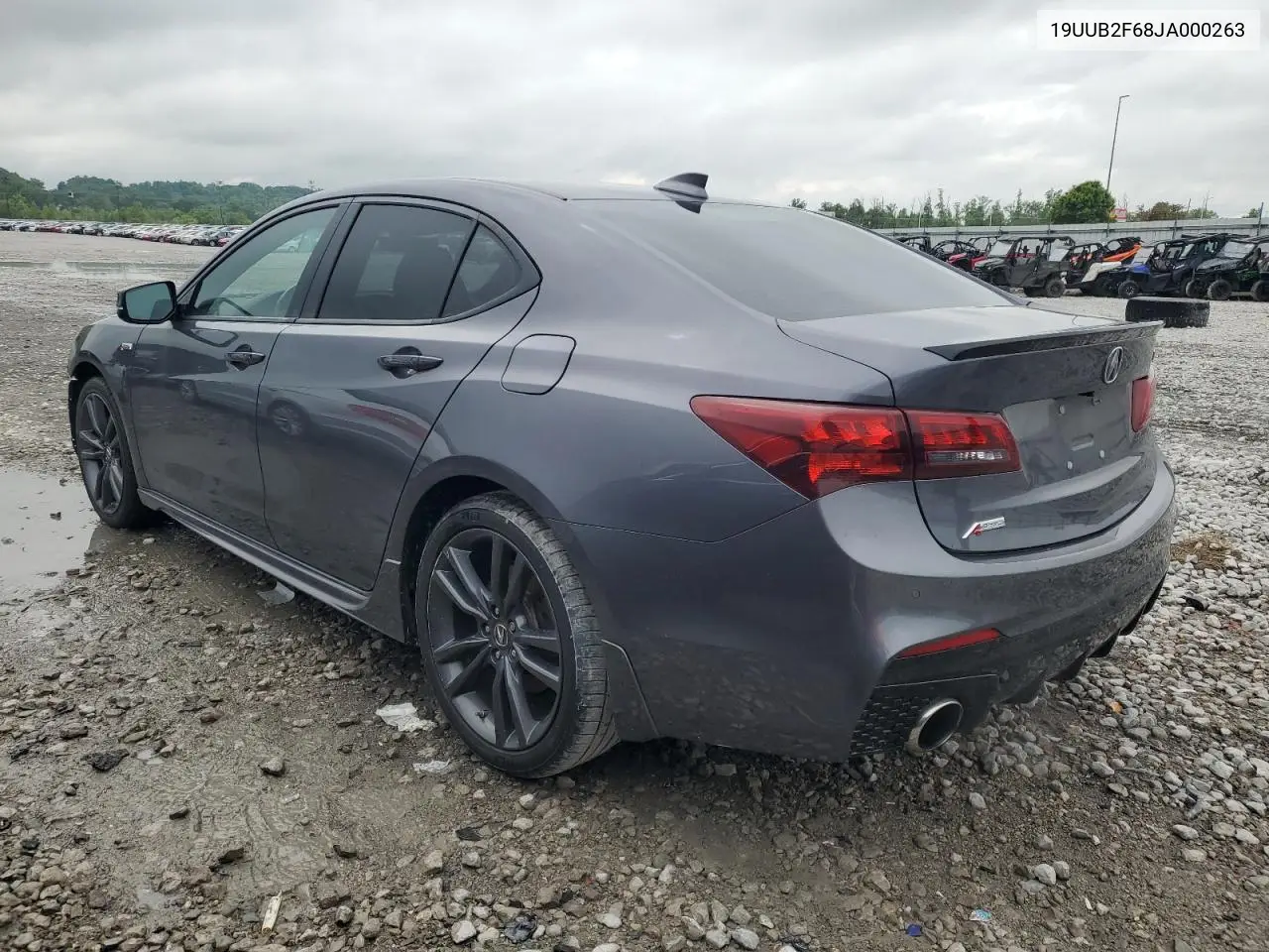 2018 Acura Tlx Tech+A VIN: 19UUB2F68JA000263 Lot: 55300245