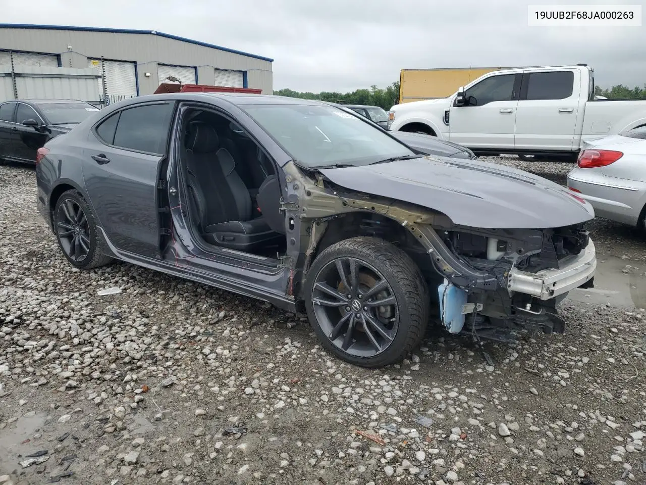 2018 Acura Tlx Tech+A VIN: 19UUB2F68JA000263 Lot: 55300245