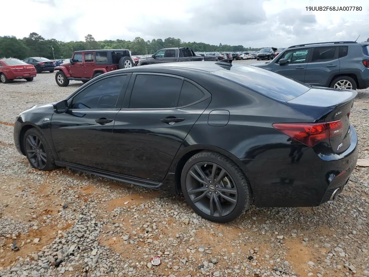 2018 Acura Tlx Tech+A VIN: 19UUB2F68JA007780 Lot: 55611915