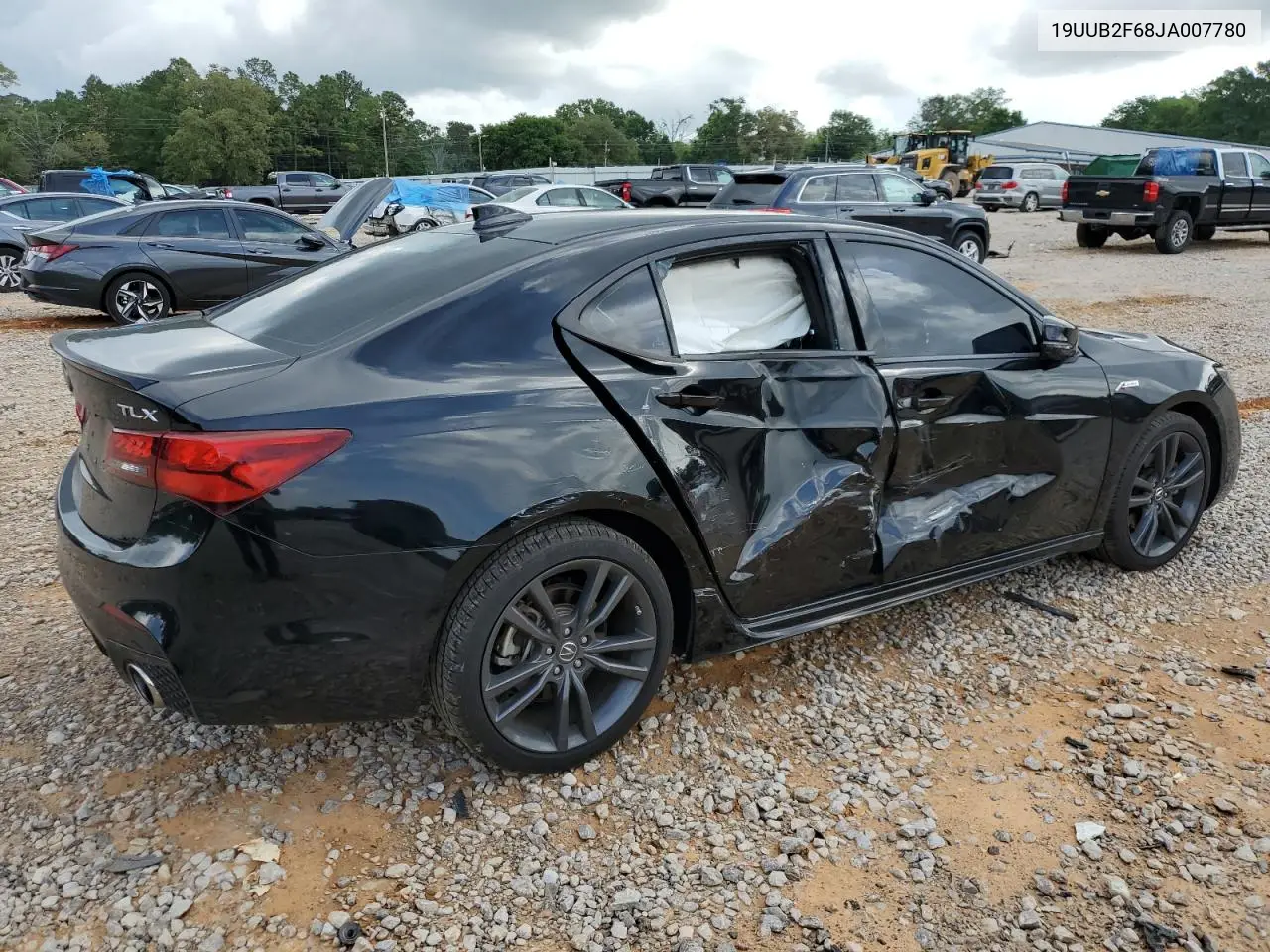 2018 Acura Tlx Tech+A VIN: 19UUB2F68JA007780 Lot: 55611915