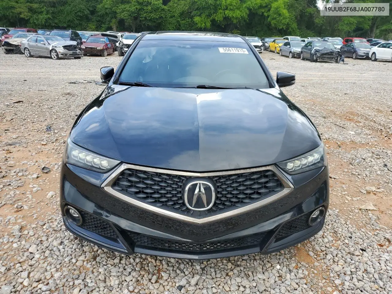 2018 Acura Tlx Tech+A VIN: 19UUB2F68JA007780 Lot: 55611915