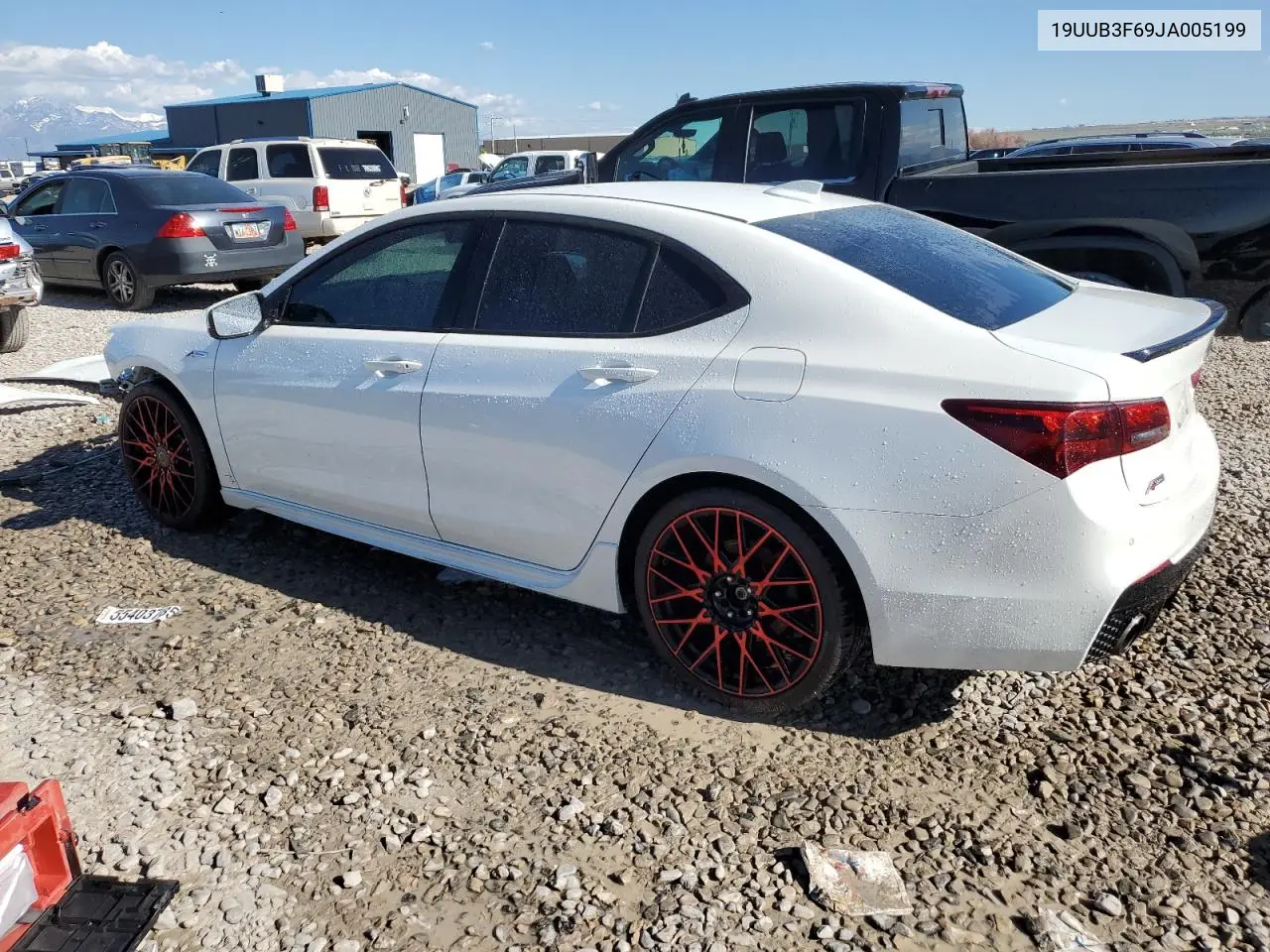 2018 Acura Tlx Tech+A VIN: 19UUB3F69JA005199 Lot: 55997775