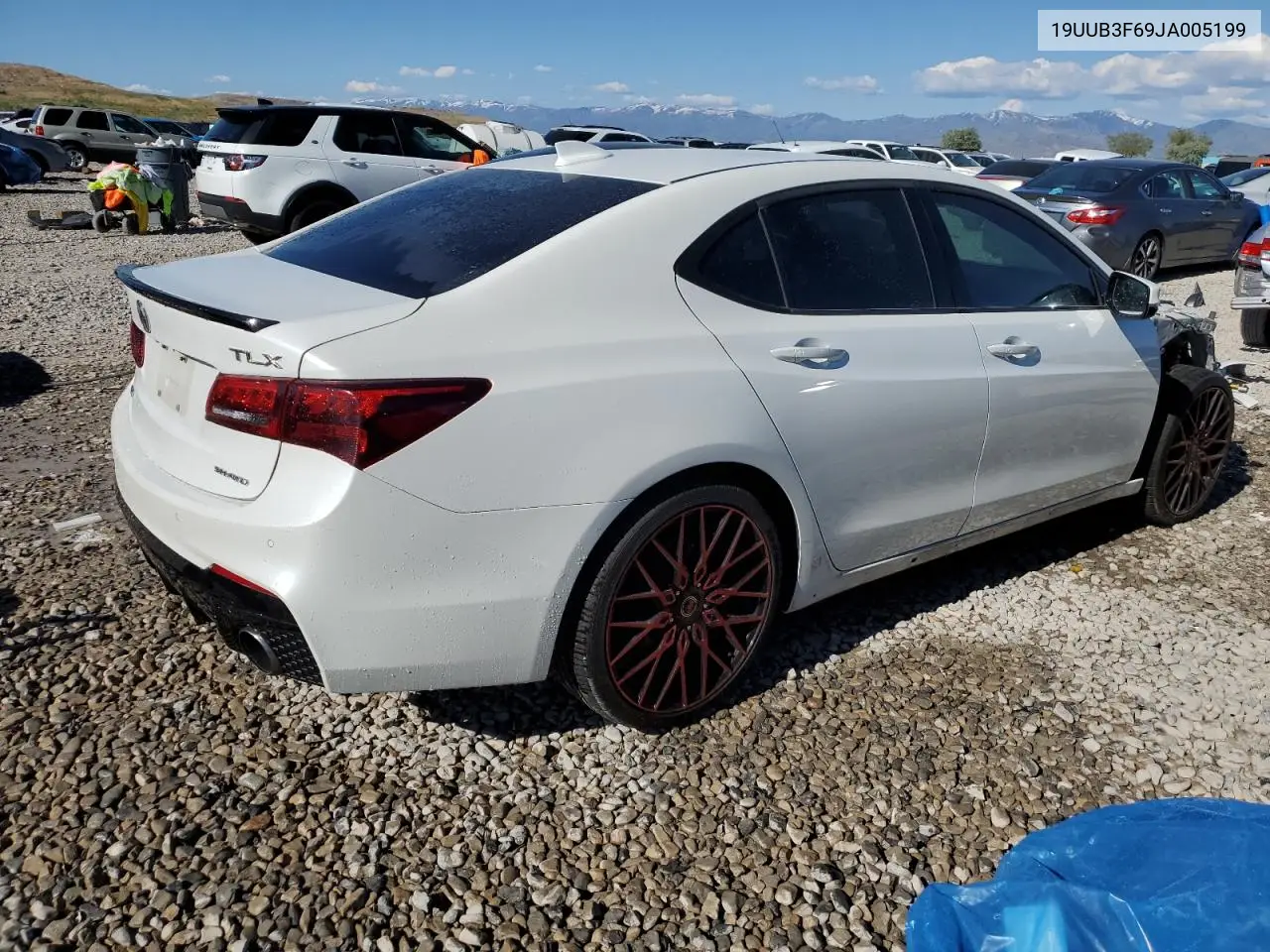2018 Acura Tlx Tech+A VIN: 19UUB3F69JA005199 Lot: 55997775