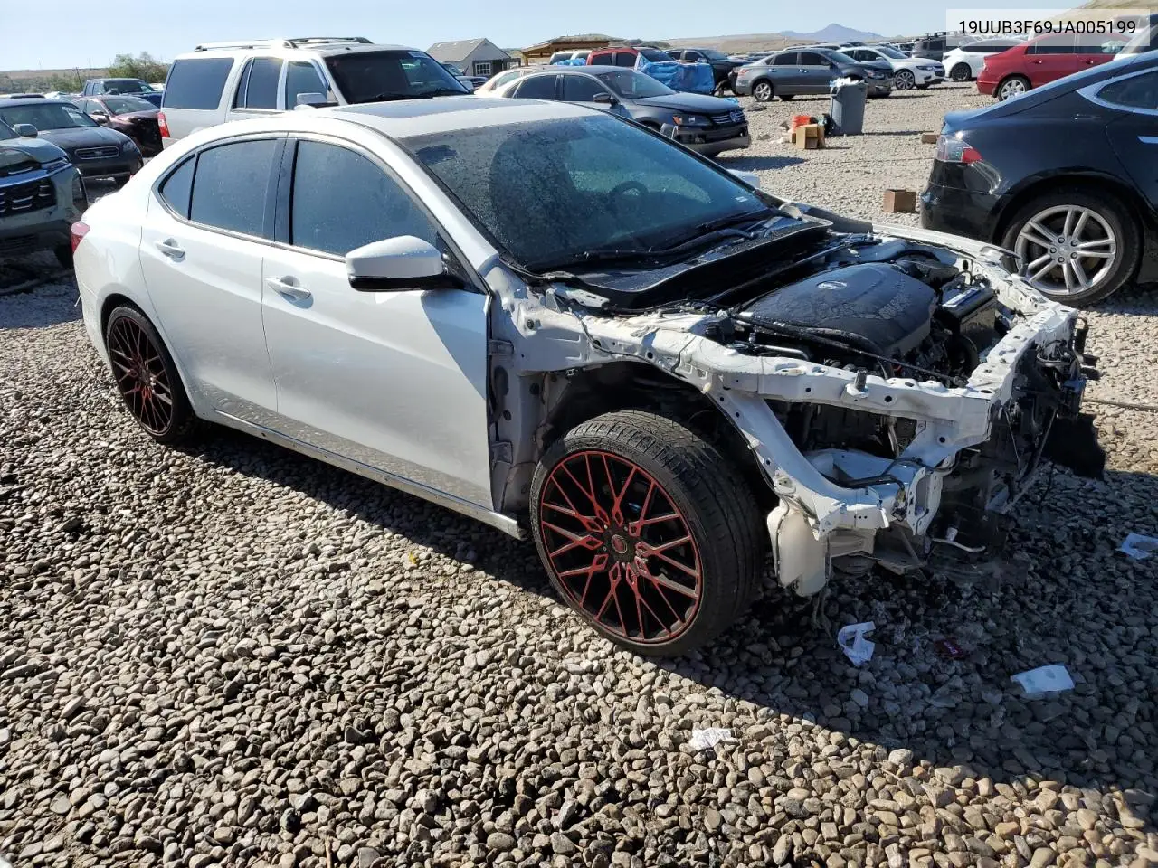 2018 Acura Tlx Tech+A VIN: 19UUB3F69JA005199 Lot: 55997775