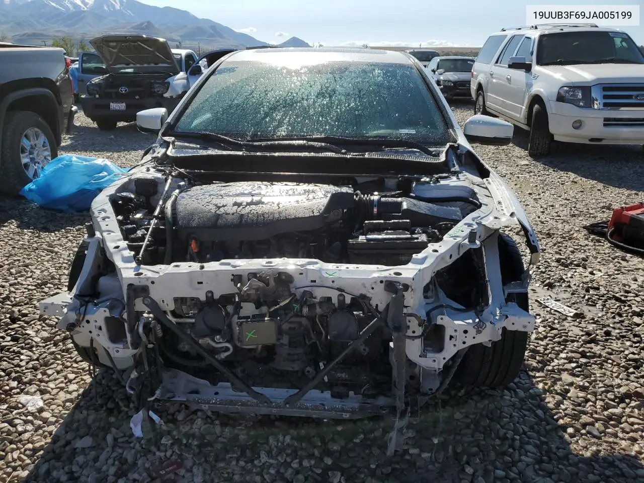 2018 Acura Tlx Tech+A VIN: 19UUB3F69JA005199 Lot: 55997775