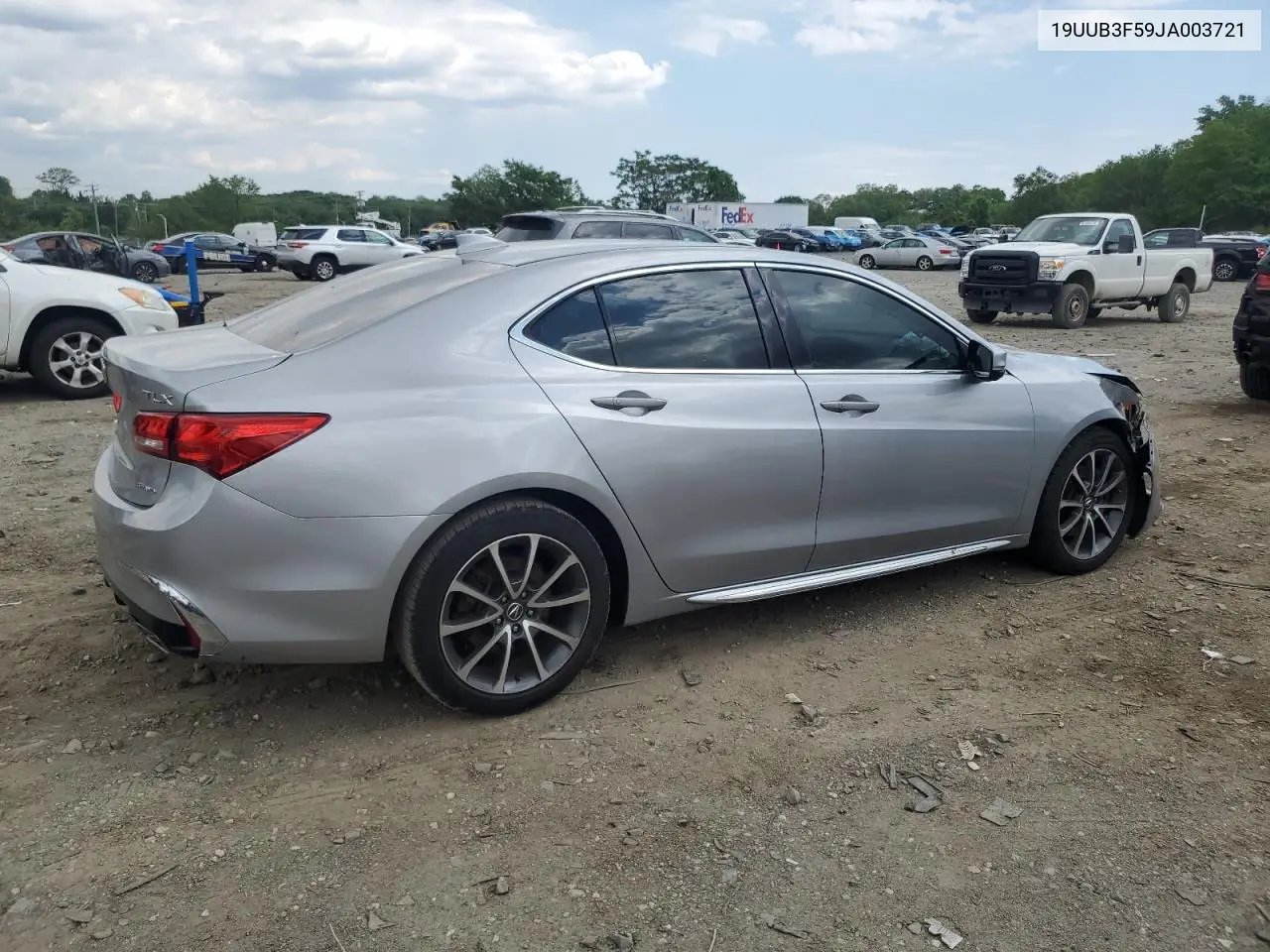 2018 Acura Tlx Tech VIN: 19UUB3F59JA003721 Lot: 56004445