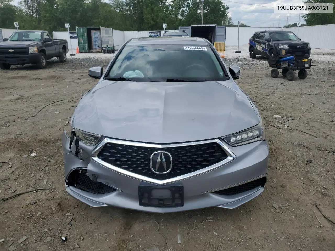 2018 Acura Tlx Tech VIN: 19UUB3F59JA003721 Lot: 56004445