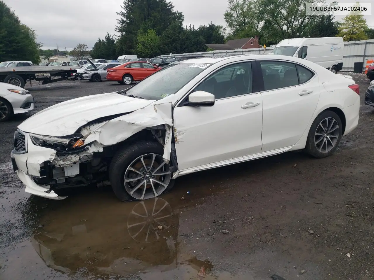 2018 Acura Tlx Tech VIN: 19UUB3F57JA002406 Lot: 56193705