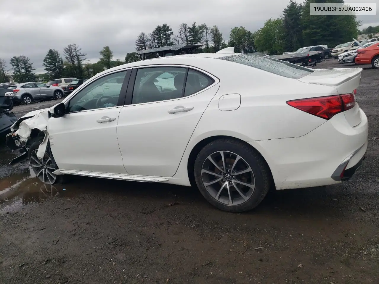 2018 Acura Tlx Tech VIN: 19UUB3F57JA002406 Lot: 56193705