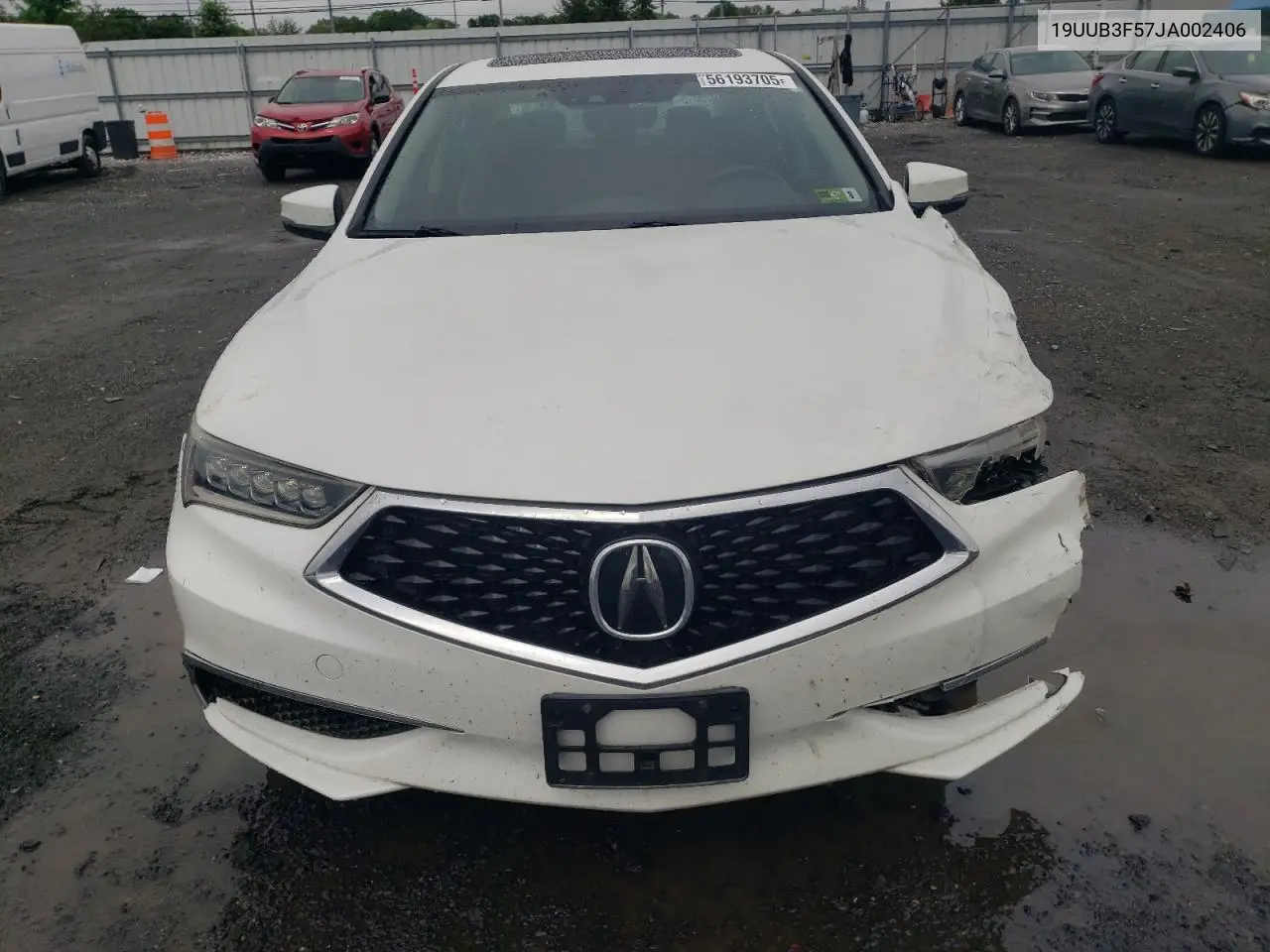 2018 Acura Tlx Tech VIN: 19UUB3F57JA002406 Lot: 56193705