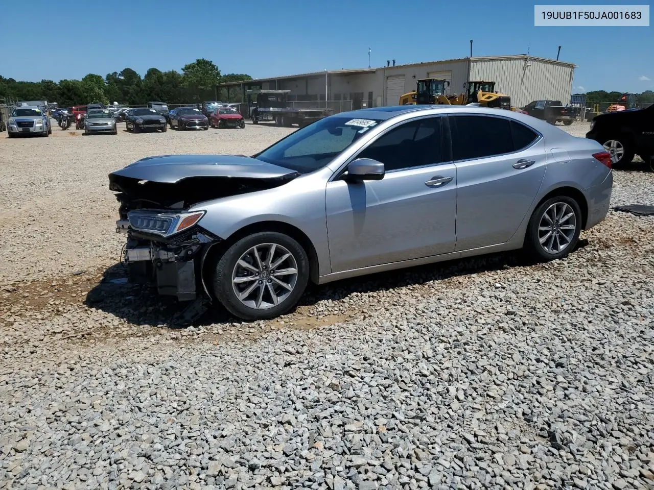 2018 Acura Tlx Tech VIN: 19UUB1F50JA001683 Lot: 58149695