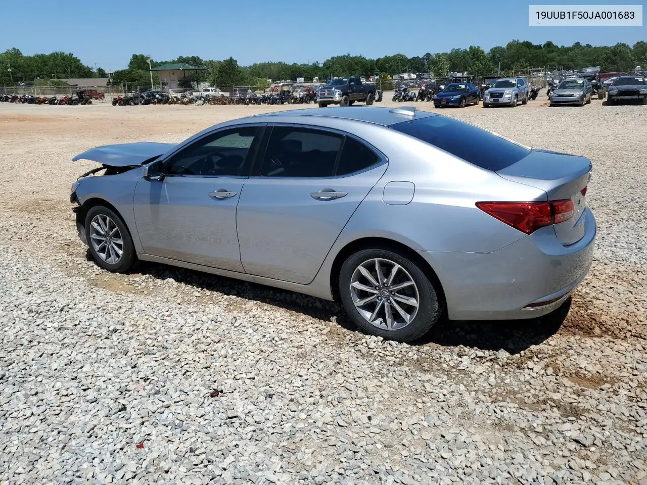 2018 Acura Tlx Tech VIN: 19UUB1F50JA001683 Lot: 58149695