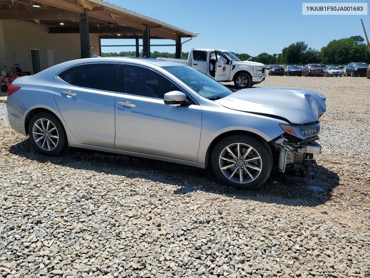 2018 Acura Tlx Tech VIN: 19UUB1F50JA001683 Lot: 58149695