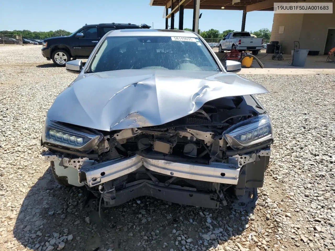 2018 Acura Tlx Tech VIN: 19UUB1F50JA001683 Lot: 58149695