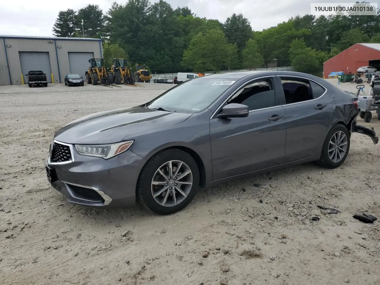2018 Acura Tlx VIN: 19UUB1F30JA010138 Lot: 59078685