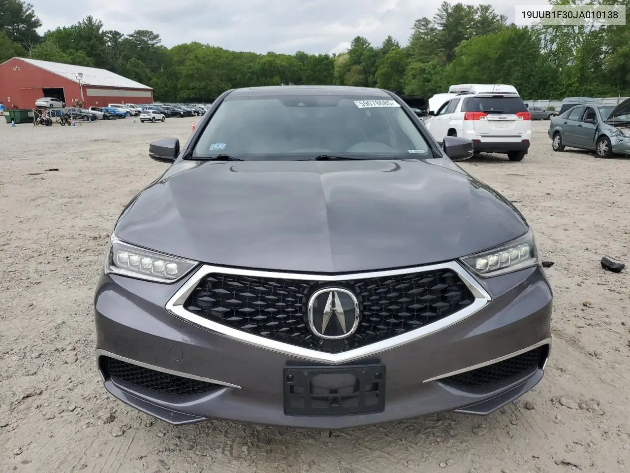 2018 Acura Tlx VIN: 19UUB1F30JA010138 Lot: 59078685
