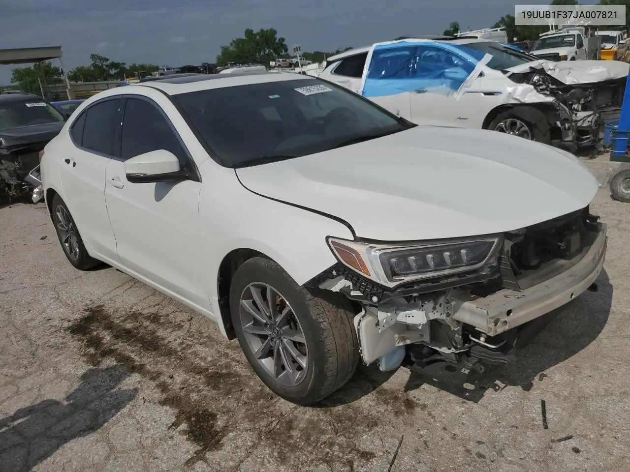 2018 Acura Tlx VIN: 19UUB1F37JA007821 Lot: 59815235
