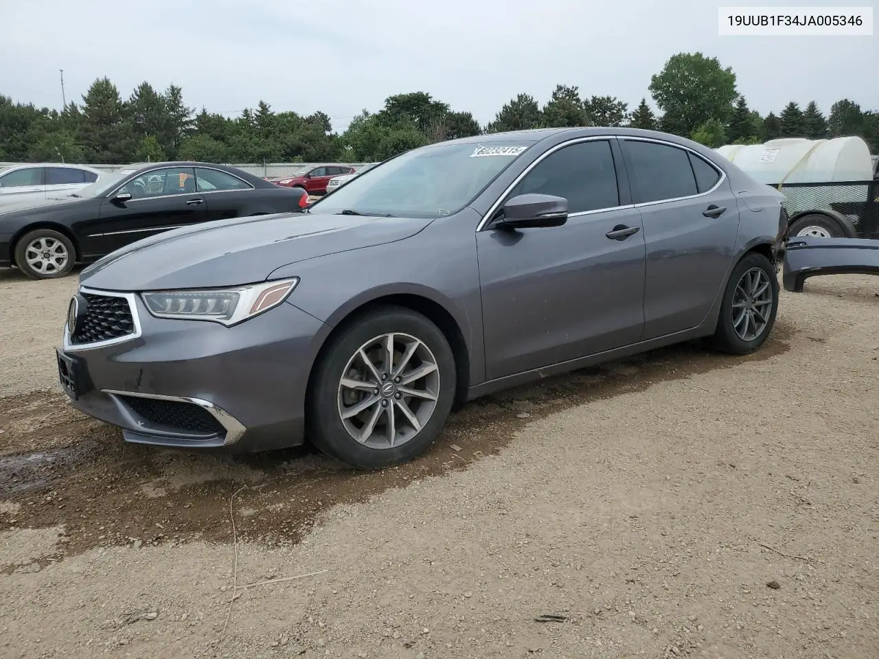 2018 Acura Tlx VIN: 19UUB1F34JA005346 Lot: 60232415