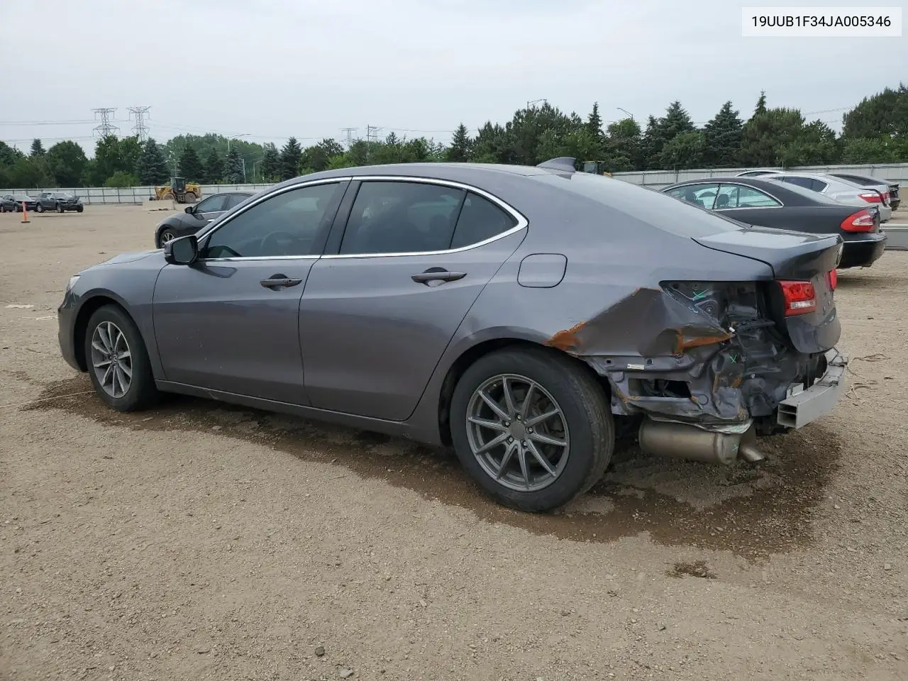 2018 Acura Tlx VIN: 19UUB1F34JA005346 Lot: 60232415