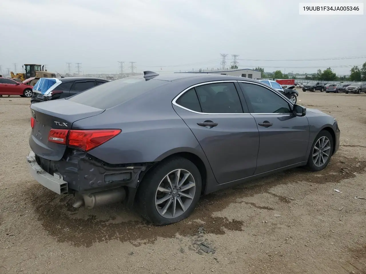 2018 Acura Tlx VIN: 19UUB1F34JA005346 Lot: 60232415