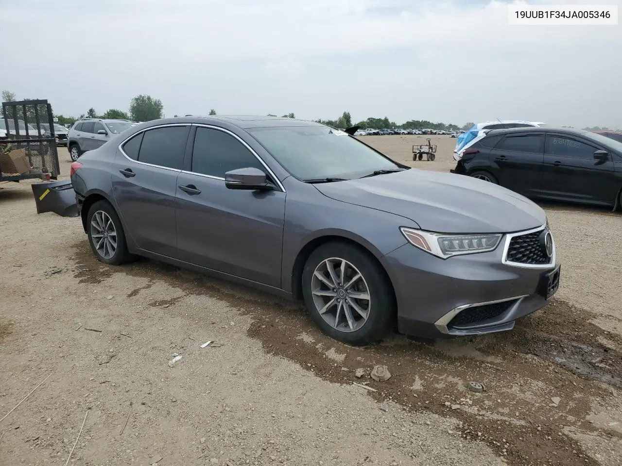 2018 Acura Tlx VIN: 19UUB1F34JA005346 Lot: 60232415