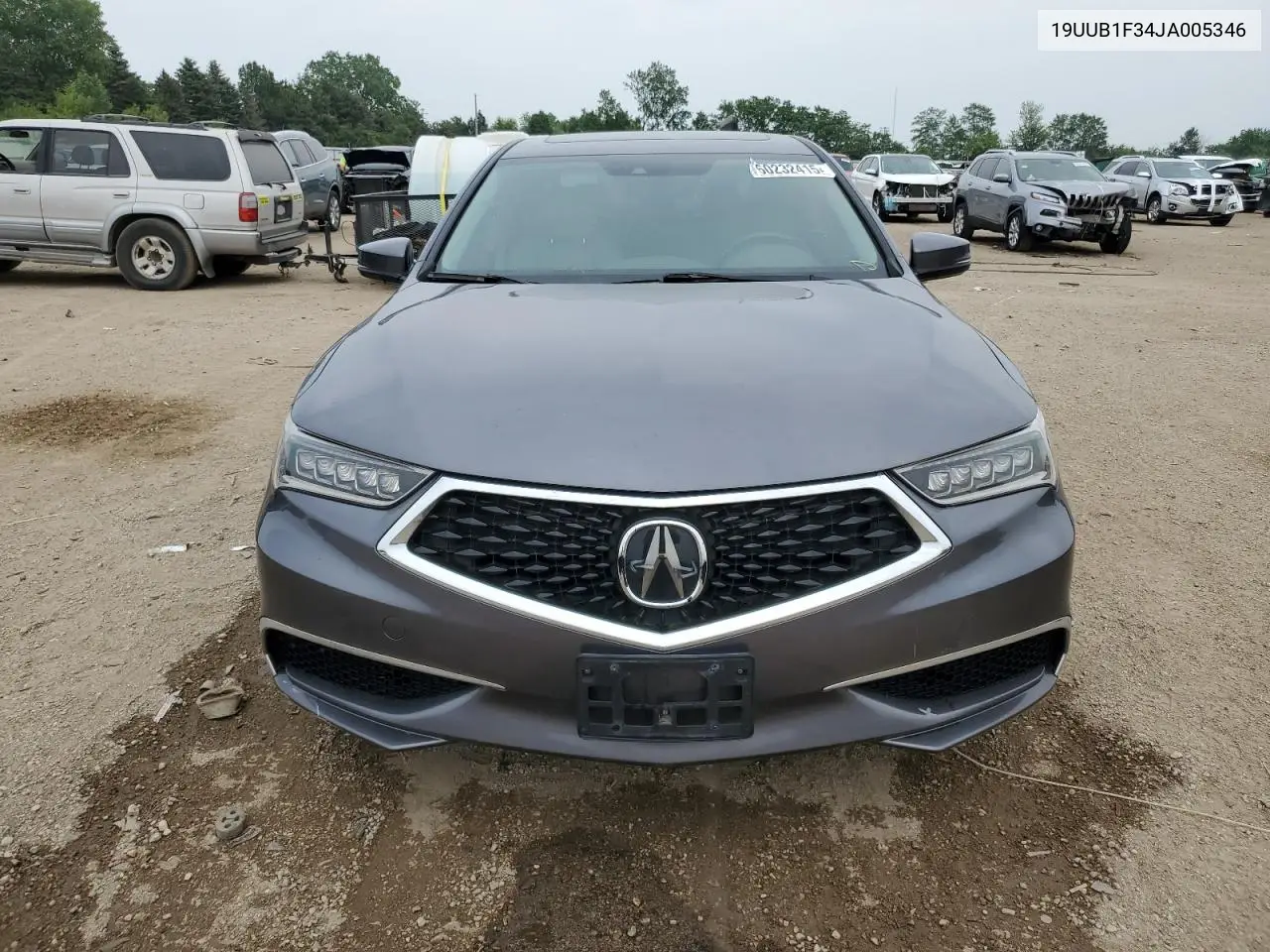 2018 Acura Tlx VIN: 19UUB1F34JA005346 Lot: 60232415