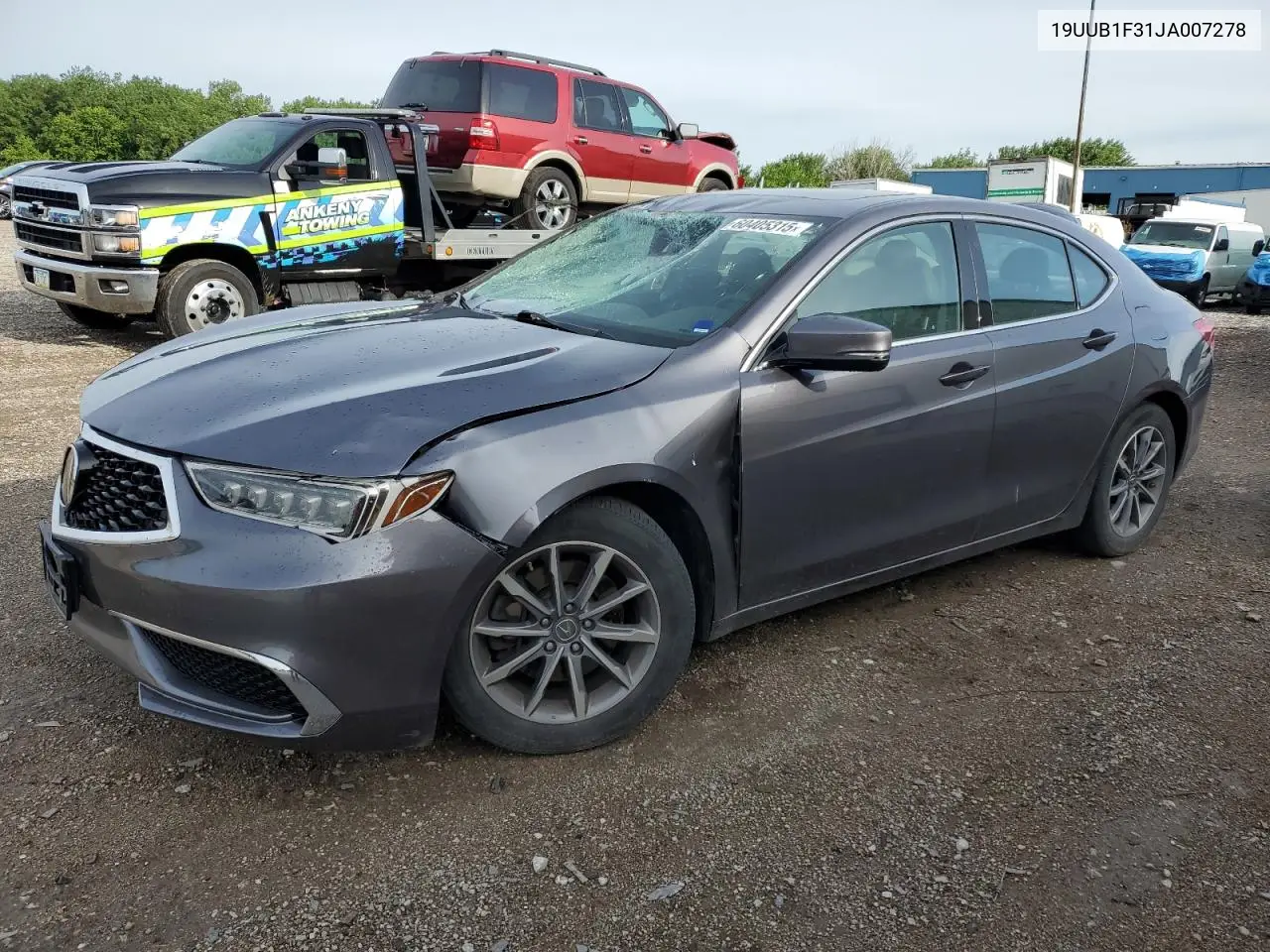 2018 Acura Tlx VIN: 19UUB1F31JA007278 Lot: 60405315