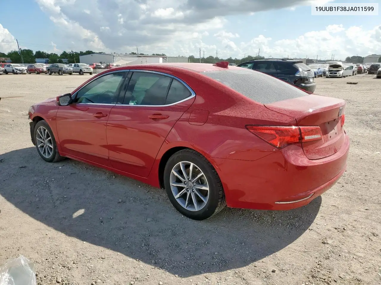 2018 Acura Tlx VIN: 19UUB1F38JA011599 Lot: 61077215