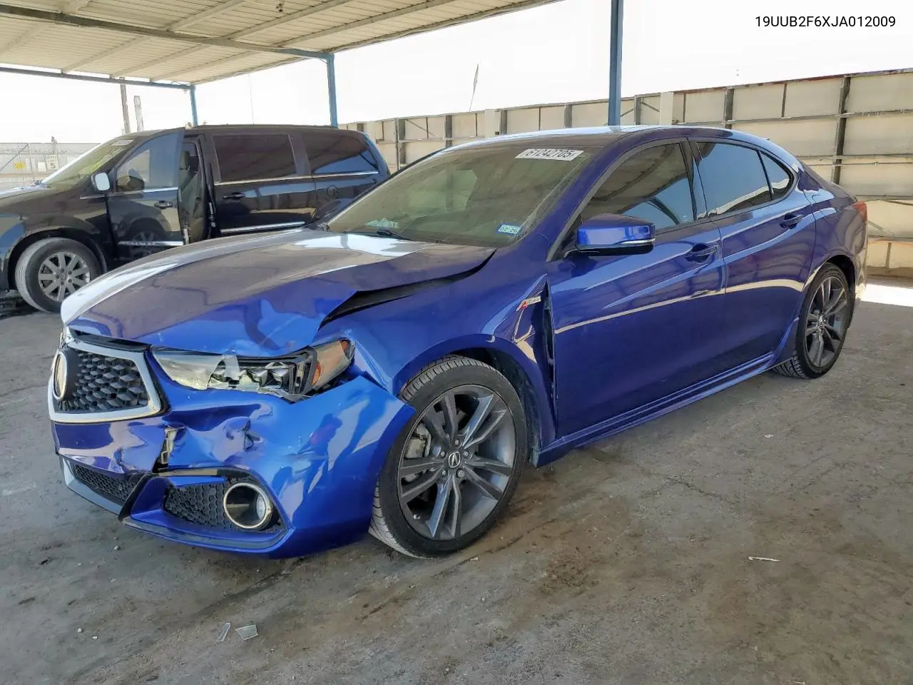 2018 Acura Tlx Tech+A VIN: 19UUB2F6XJA012009 Lot: 61242705