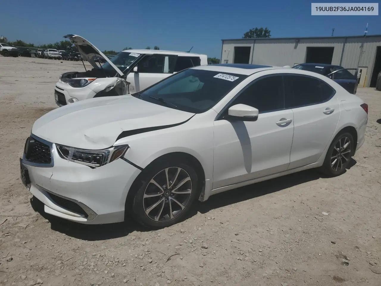 2018 Acura Tlx VIN: 19UUB2F36JA004169 Lot: 61412575