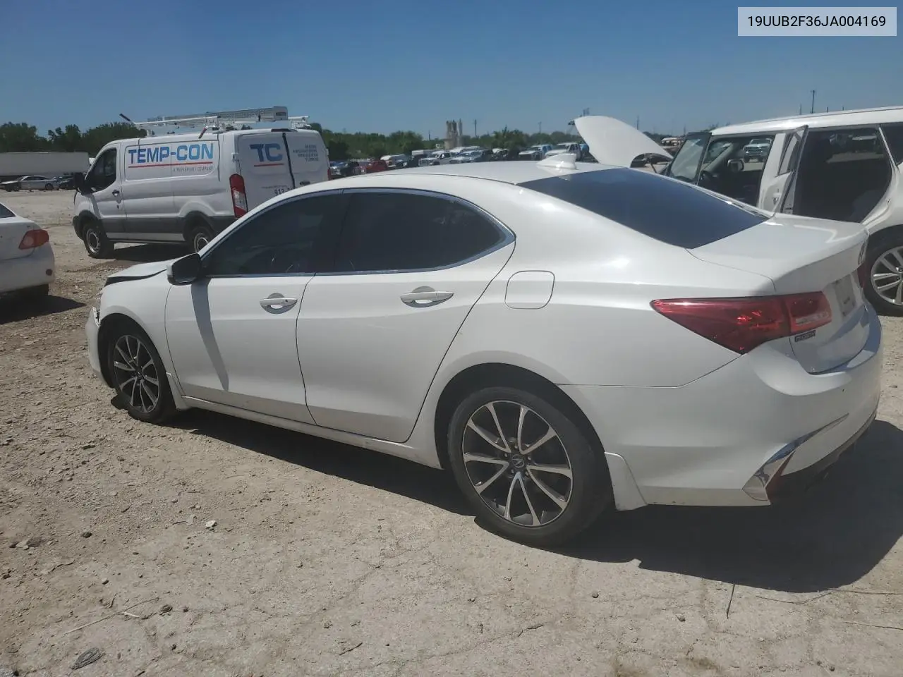 2018 Acura Tlx VIN: 19UUB2F36JA004169 Lot: 61412575