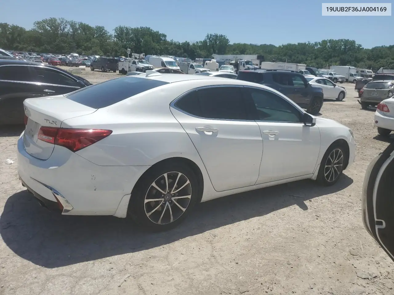 2018 Acura Tlx VIN: 19UUB2F36JA004169 Lot: 61412575