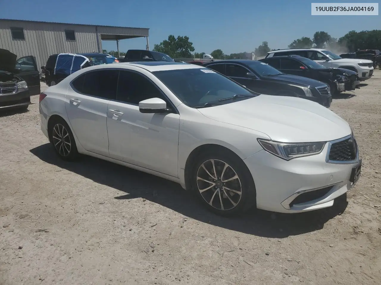 2018 Acura Tlx VIN: 19UUB2F36JA004169 Lot: 61412575