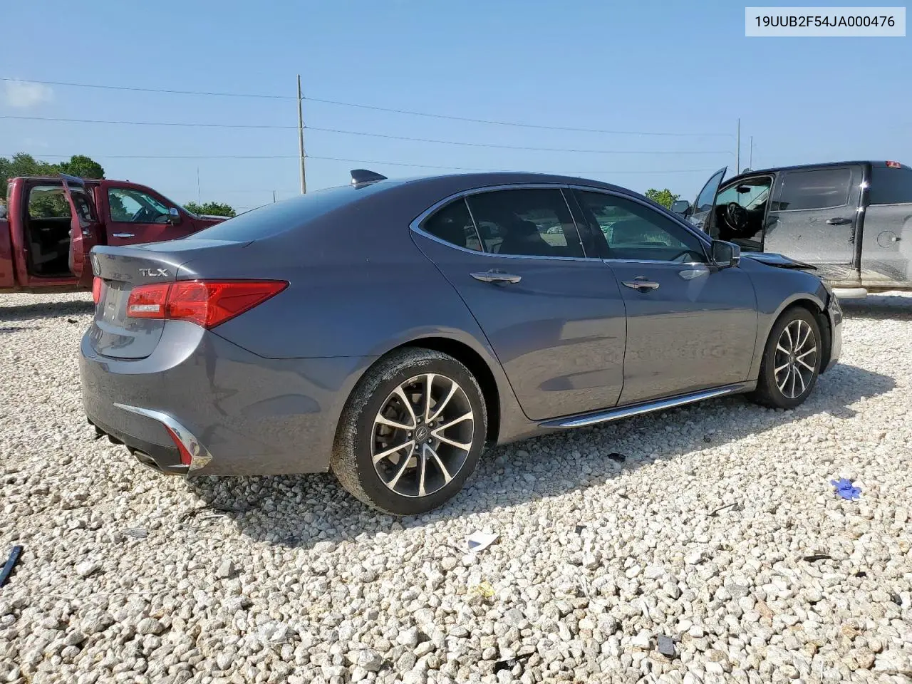 2018 Acura Tlx Tech VIN: 19UUB2F54JA000476 Lot: 61545195