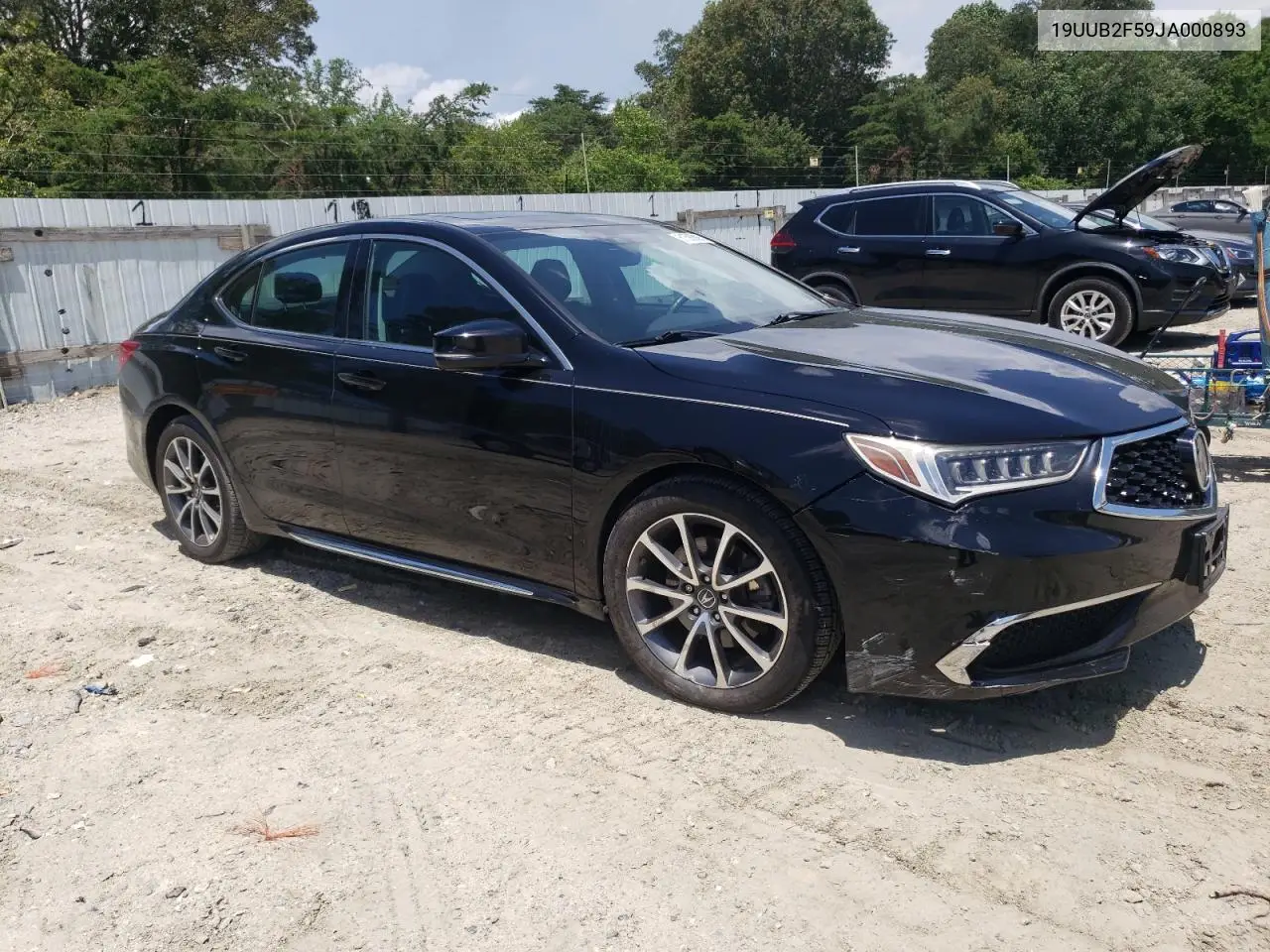 2018 Acura Tlx Tech VIN: 19UUB2F59JA000893 Lot: 61586695