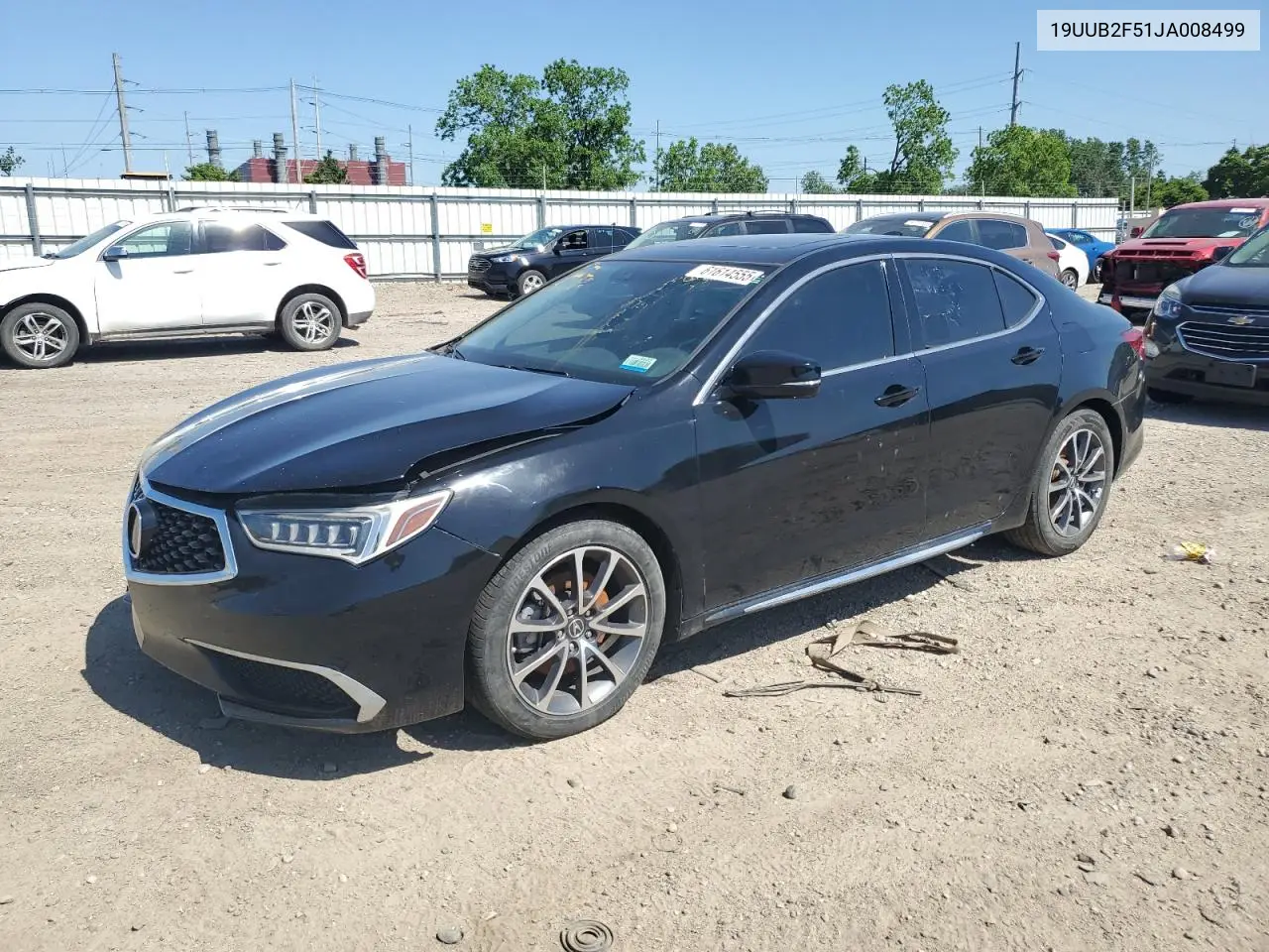 2018 Acura Tlx Tech VIN: 19UUB2F51JA008499 Lot: 61614555