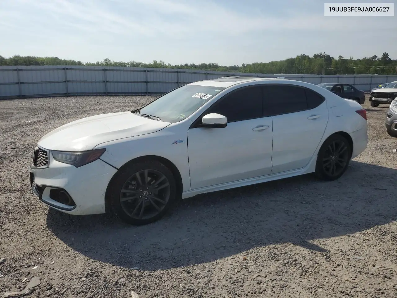 2018 Acura Tlx Tech+A VIN: 19UUB3F69JA006627 Lot: 61743065