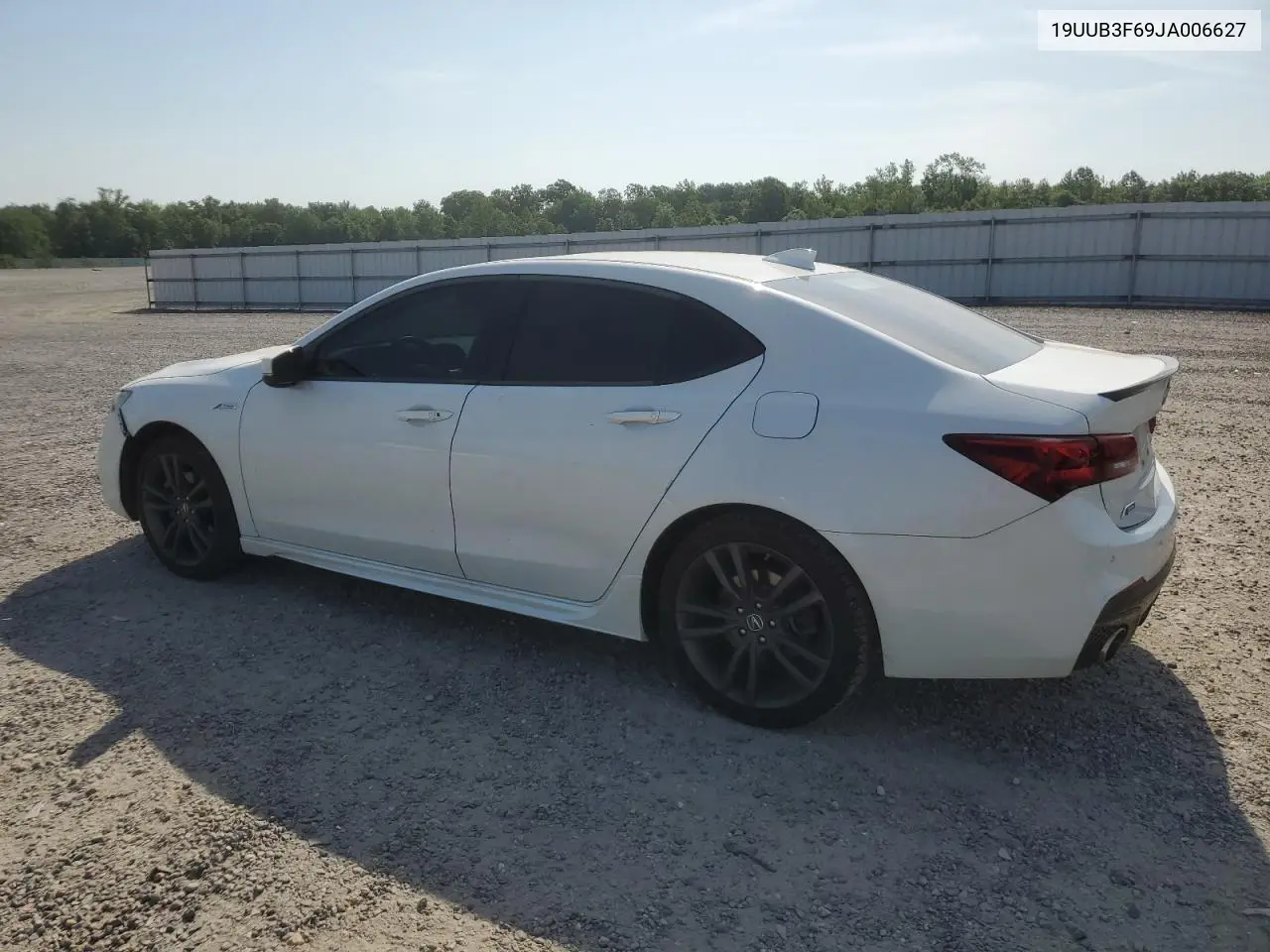 2018 Acura Tlx Tech+A VIN: 19UUB3F69JA006627 Lot: 61743065