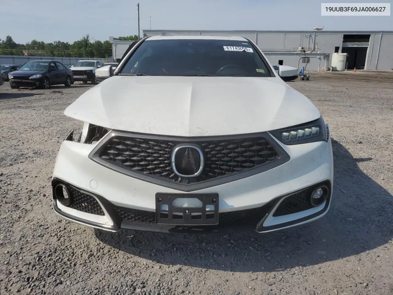 2018 Acura Tlx Tech+A VIN: 19UUB3F69JA006627 Lot: 61743065