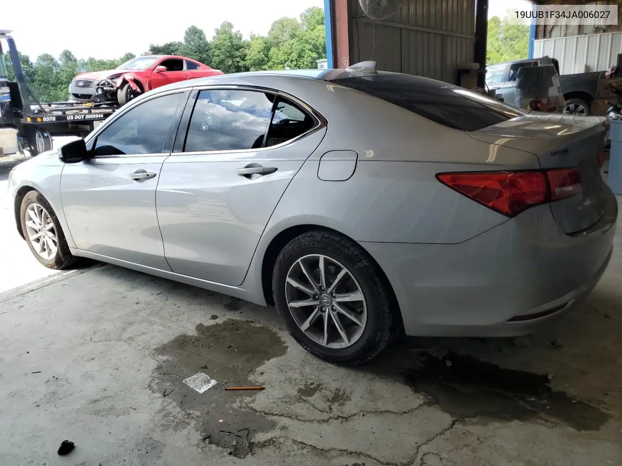 2018 Acura Tlx VIN: 19UUB1F34JA006027 Lot: 61817095