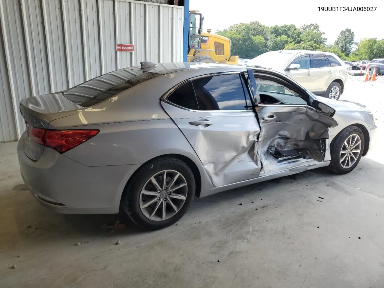 2018 Acura Tlx VIN: 19UUB1F34JA006027 Lot: 61817095