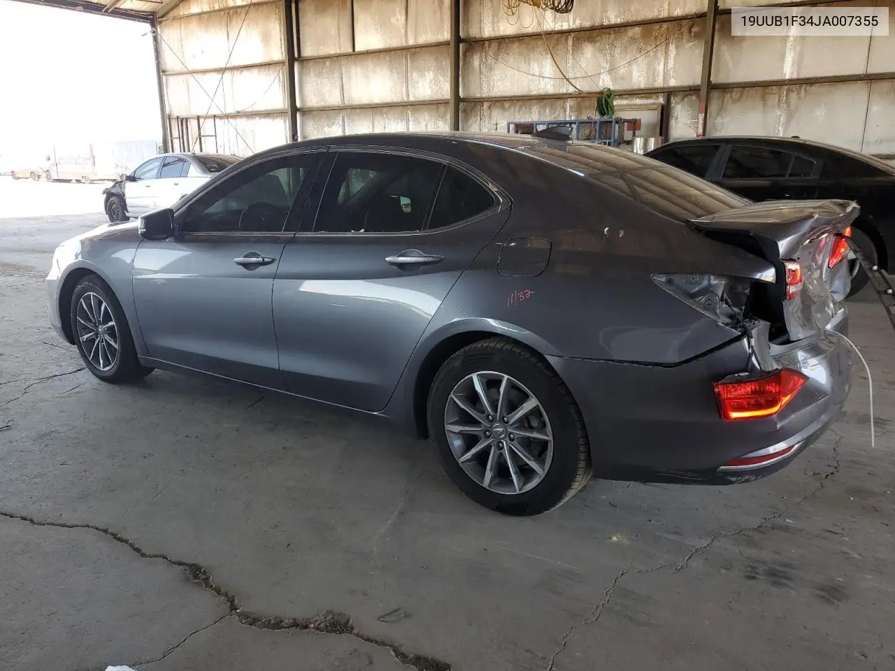 2018 Acura Tlx VIN: 19UUB1F34JA007355 Lot: 62022175
