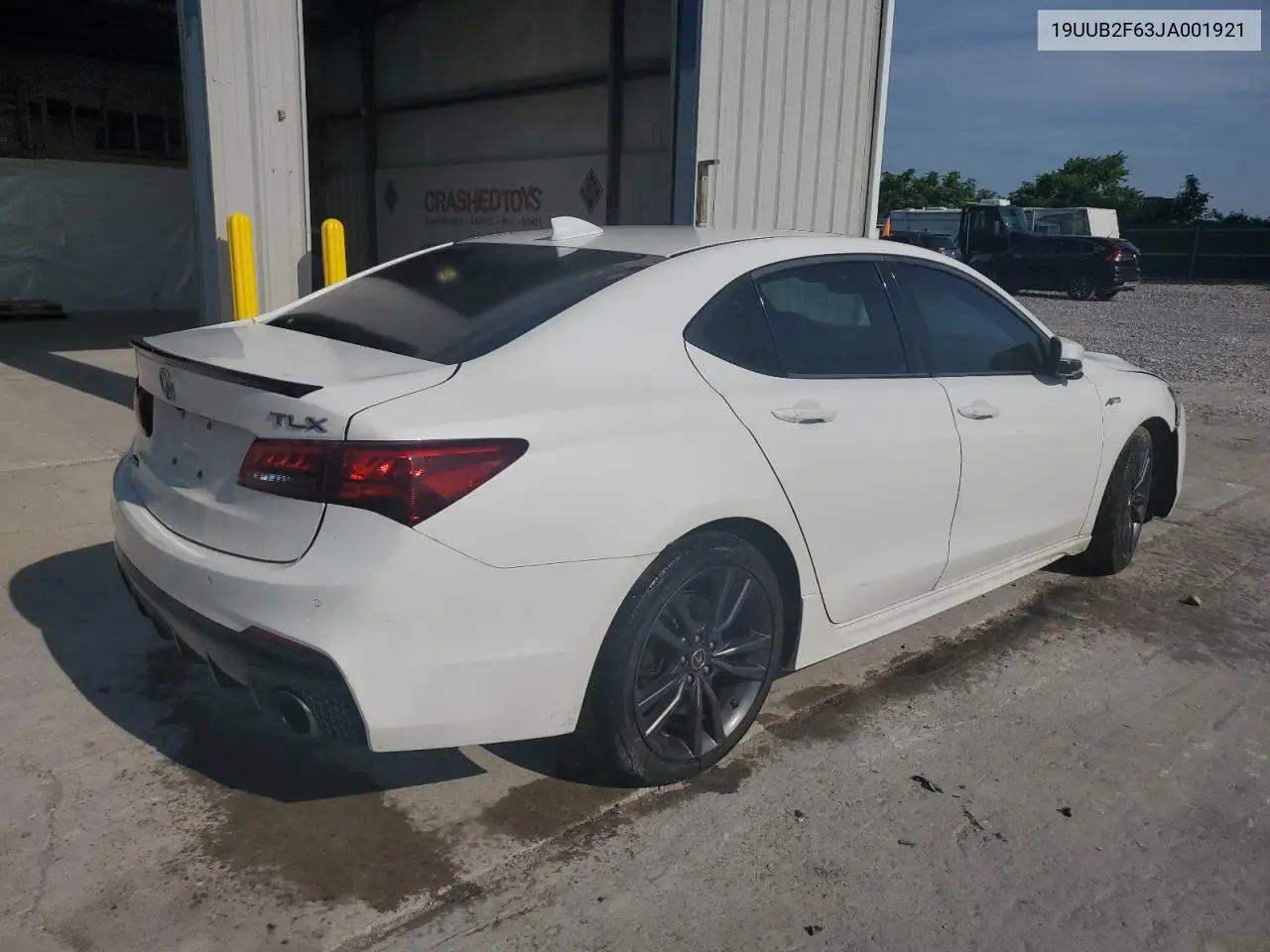 2018 Acura Tlx Tech+A VIN: 19UUB2F63JA001921 Lot: 62278925