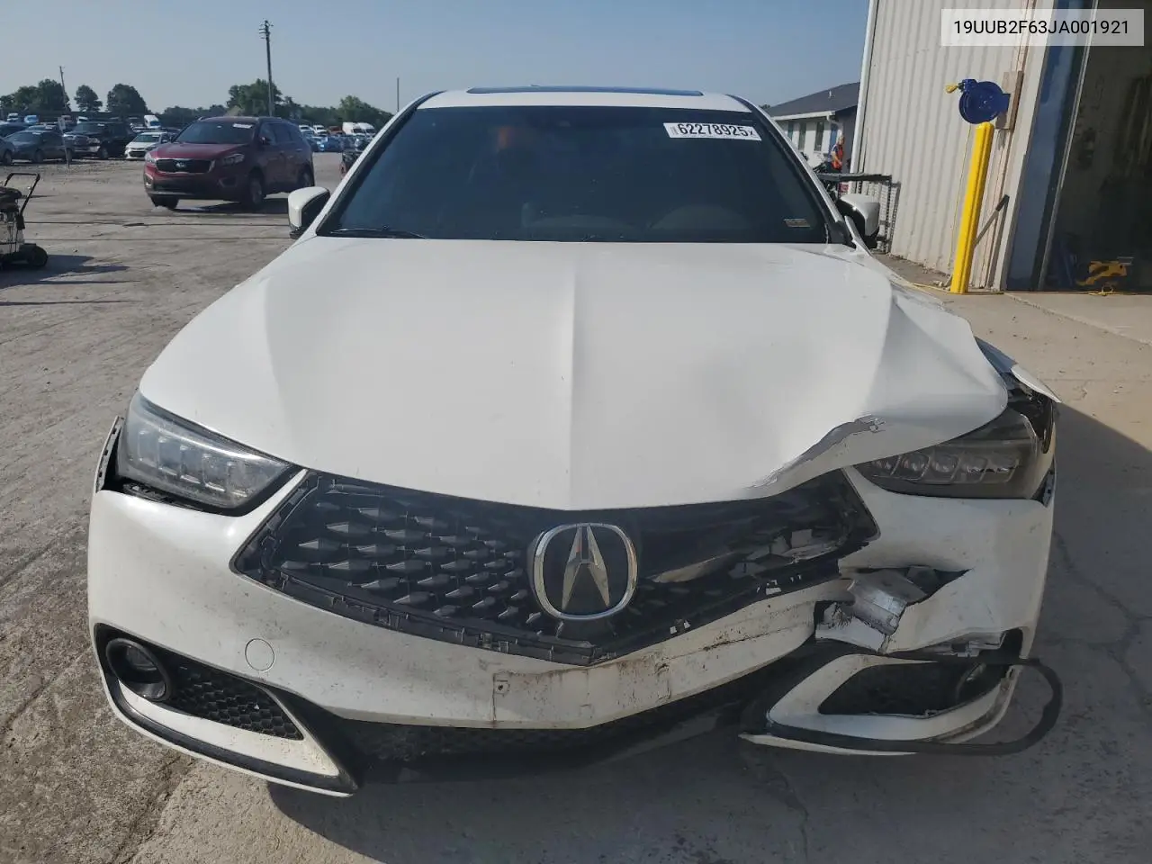 2018 Acura Tlx Tech+A VIN: 19UUB2F63JA001921 Lot: 62278925