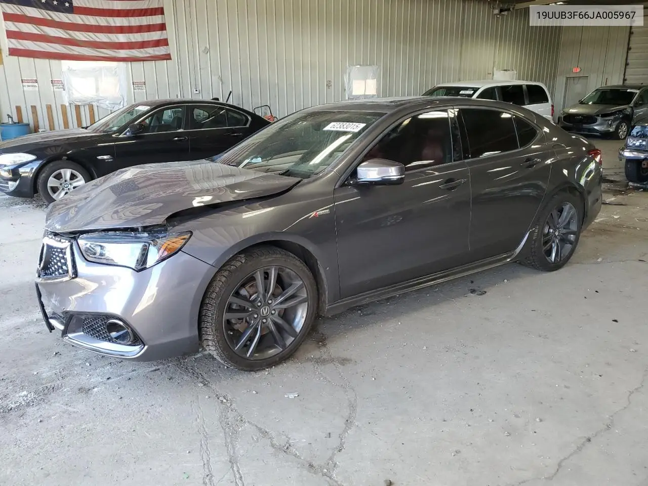 2018 Acura Tlx Tech+A VIN: 19UUB3F66JA005967 Lot: 62383015