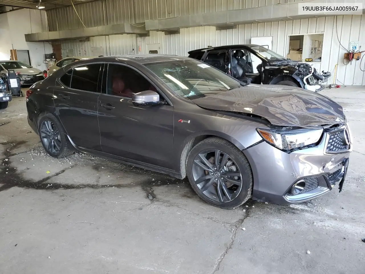 2018 Acura Tlx Tech+A VIN: 19UUB3F66JA005967 Lot: 62383015