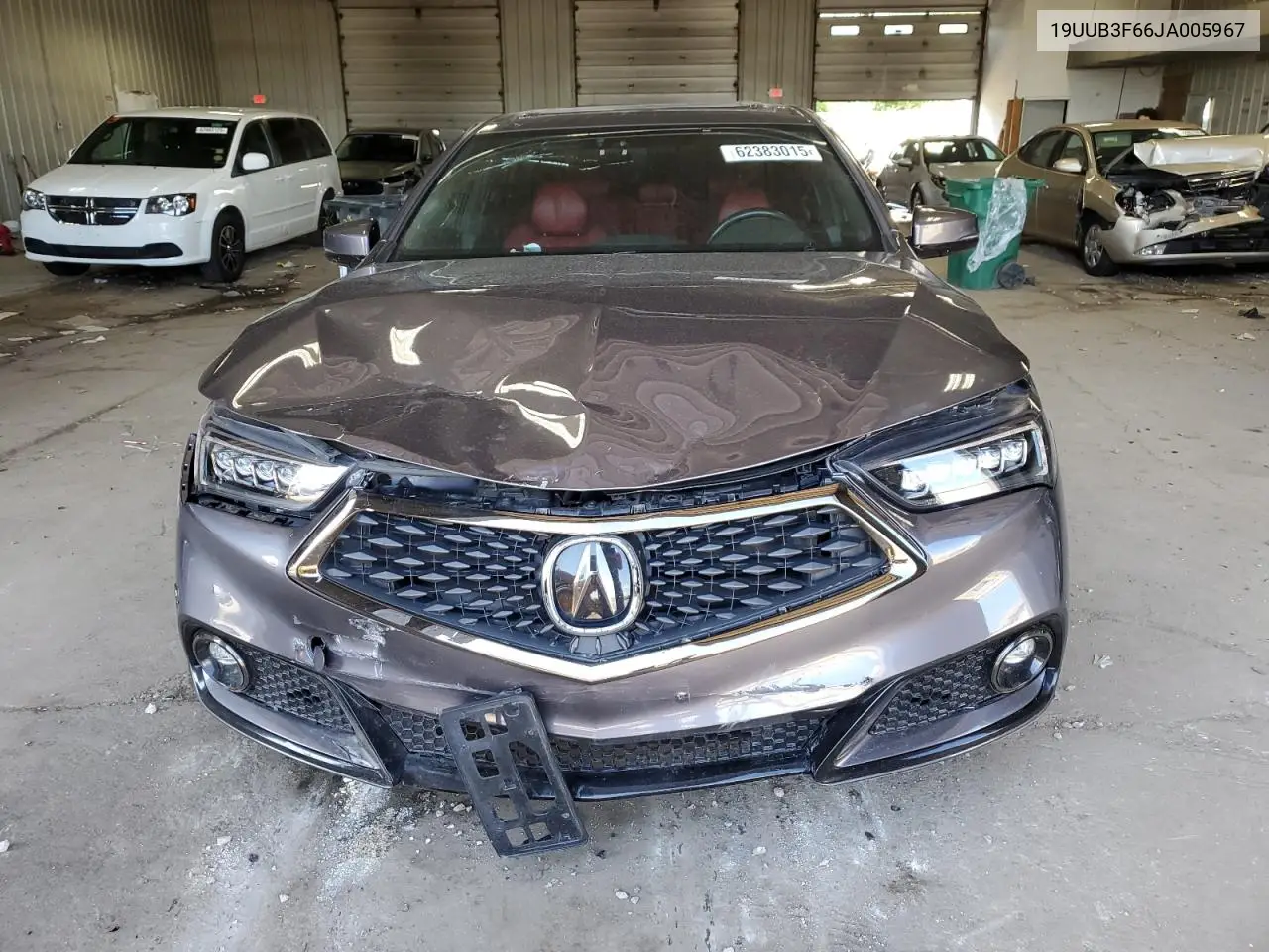 2018 Acura Tlx Tech+A VIN: 19UUB3F66JA005967 Lot: 62383015