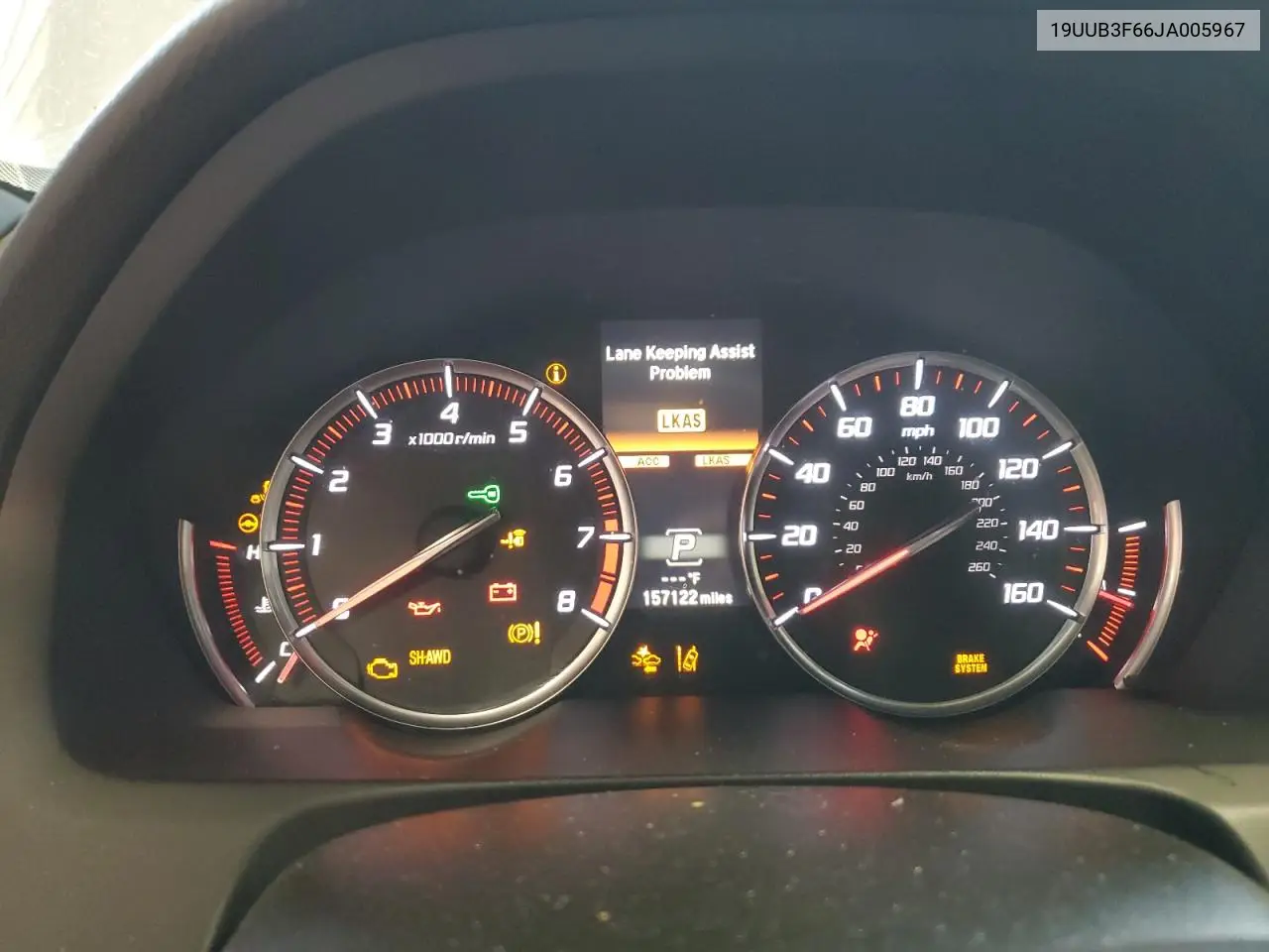 2018 Acura Tlx Tech+A VIN: 19UUB3F66JA005967 Lot: 62383015