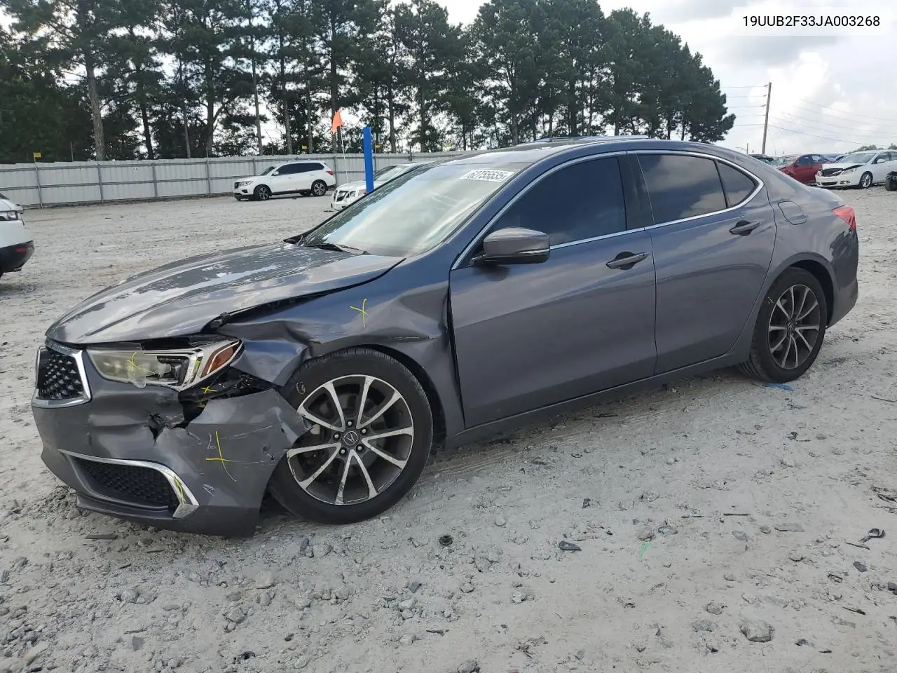 2018 Acura Tlx VIN: 19UUB2F33JA003268 Lot: 62755535