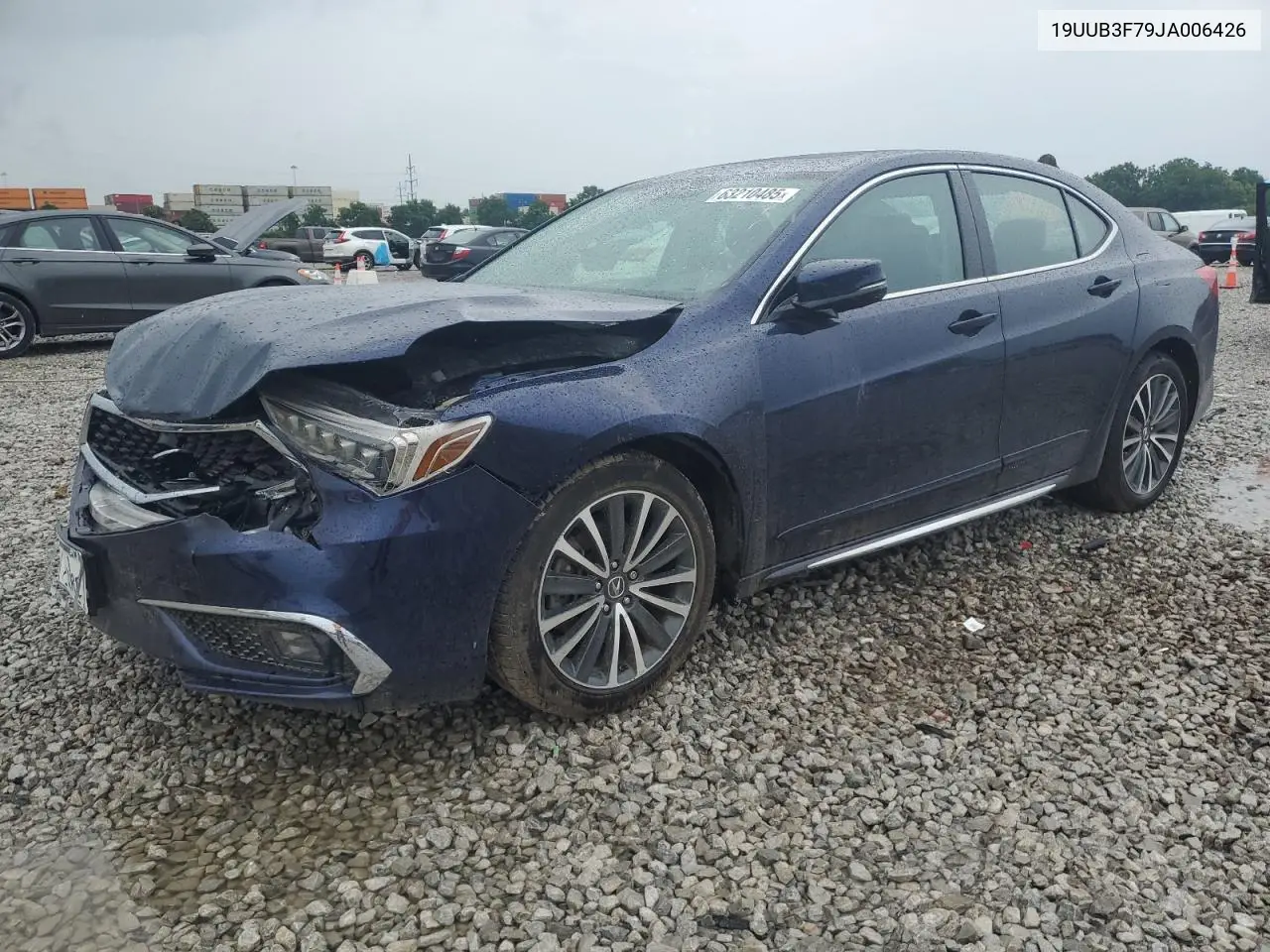 2018 Acura Tlx Advance VIN: 19UUB3F79JA006426 Lot: 63210485
